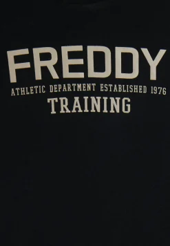 Freddy T-shirt con logo centrale e dettaglio camouflage-Uomo T-shirts E Polo