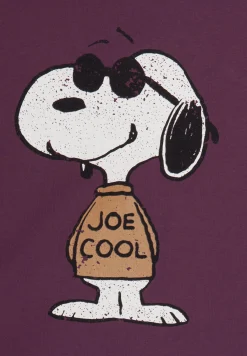 Freddy T-shirt corta comfort fit con grande stampa Snoopy-Donna T-shirts