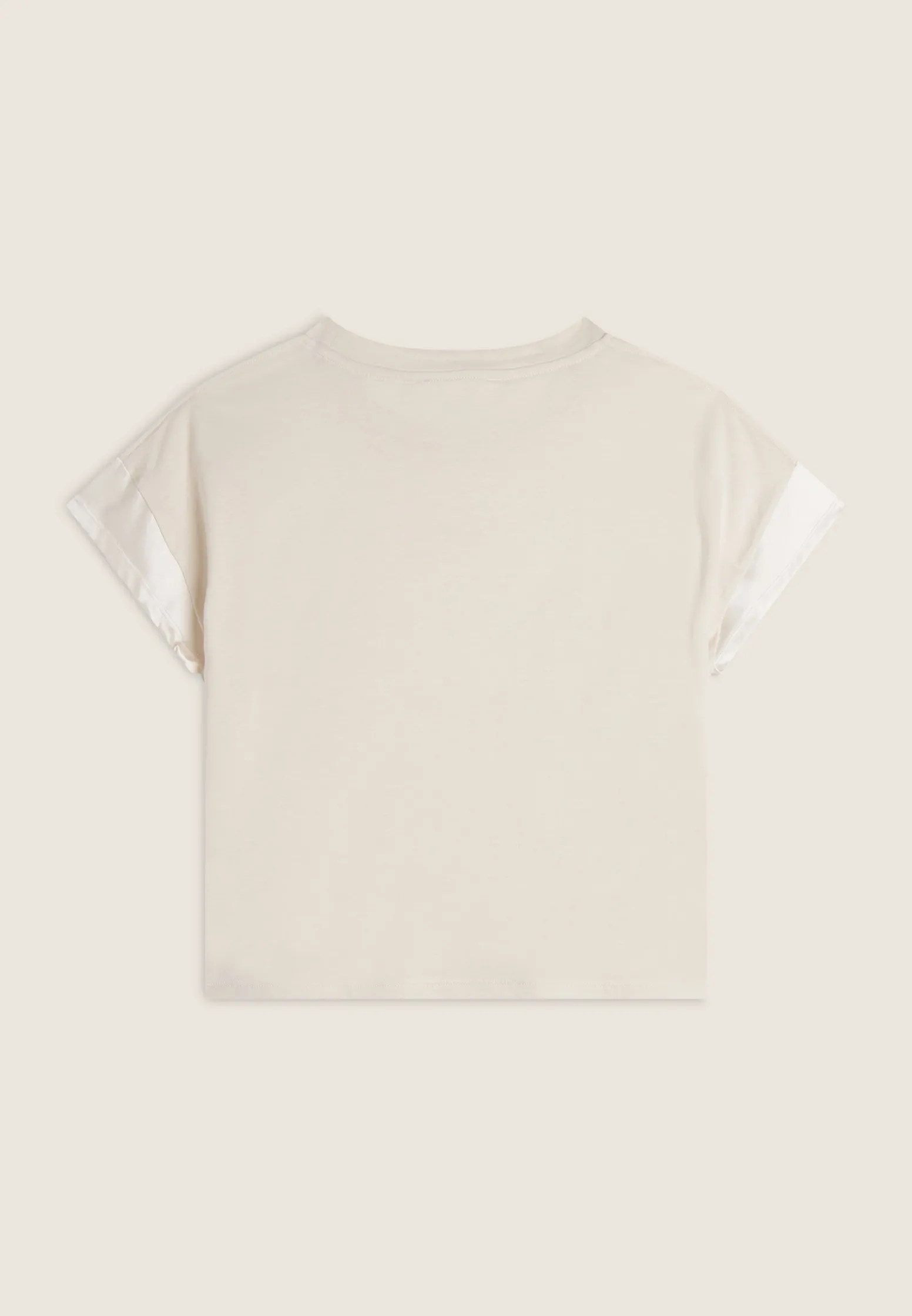 Freddy T-shirt corta in jersey con maniche effetto seta-Donna T-shirts