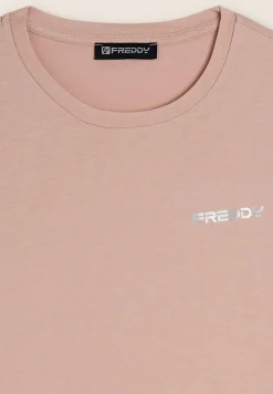 Freddy T-shirt cotone modal comfort fit-Donna T-shirts