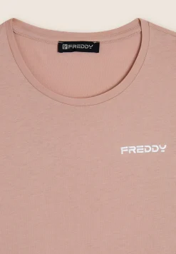 Freddy T-shirt cotone modal regular fit-Donna Ginnastica|T-shirts