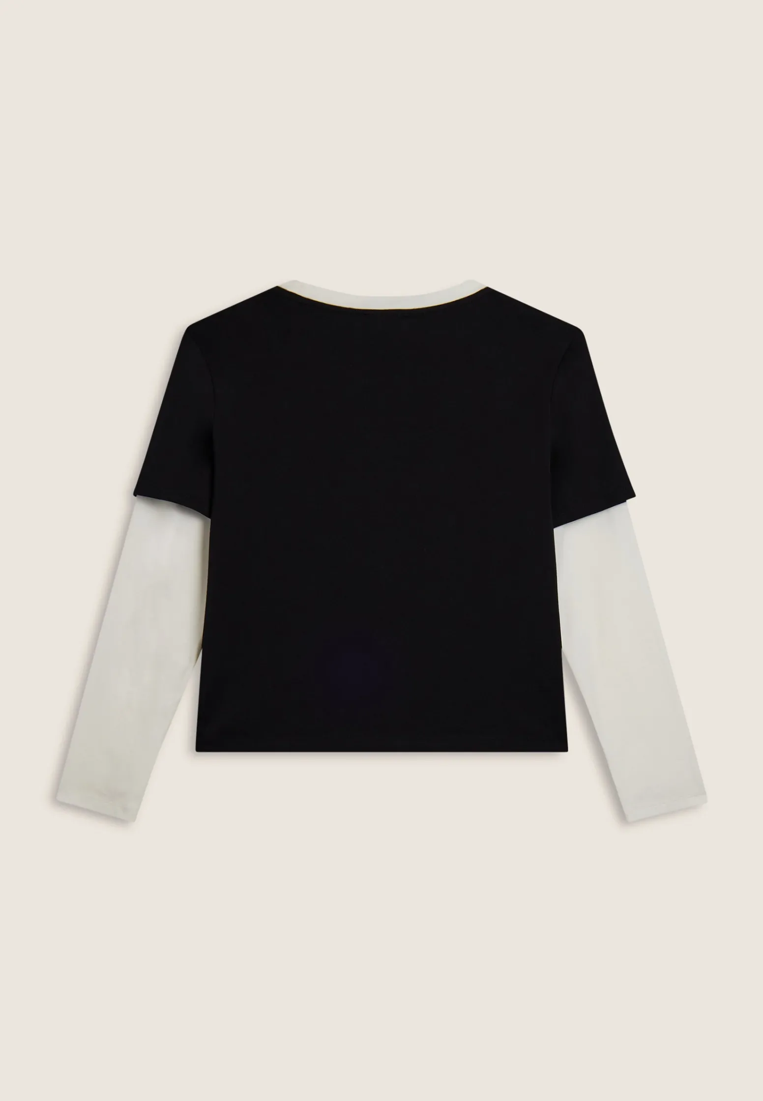 Freddy T-shirt cropped 2-in-1 bicolore-Donna T-shirts