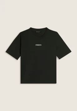 Freddy T-shirt Cropped in Jersey Elasticizzato-Donna T-shirts