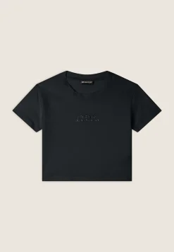 Freddy T-shirt cropped slim fit in jersey leggero-Donna T-shirts