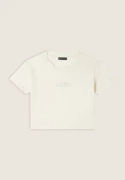 Freddy T-shirt cropped slim fit in jersey leggero-Donna T-shirts