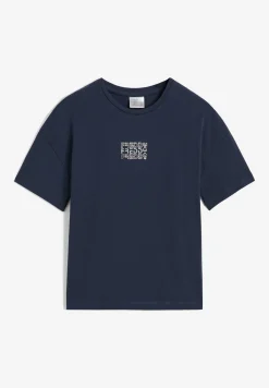Freddy T-shirt da bambina oversize con logo specchiato- T-shirts