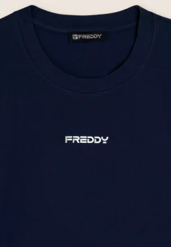 Freddy T-shirt da donna comfort fit in cotone-Donna T-shirts