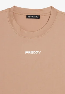 Freddy T-shirt da donna comfort fit in cotone-Donna T-shirts