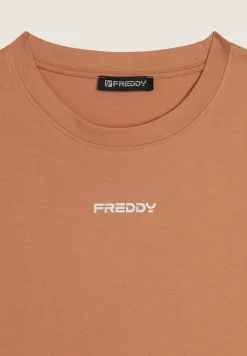 Freddy T-shirt da donna comfort fit in cotone-Donna T-shirts