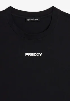 Freddy T-shirt da donna comfort fit in cotone-Donna T-shirts