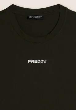 Freddy T-shirt da donna comfort fit in cotone-Donna T-shirts