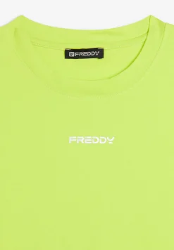 Freddy T-shirt da donna comfort fit in cotone-Donna T-shirts