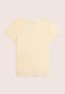 Freddy T-shirt da donna con strass e banda logata sulle spalle-Donna Pilates|Ginnastica