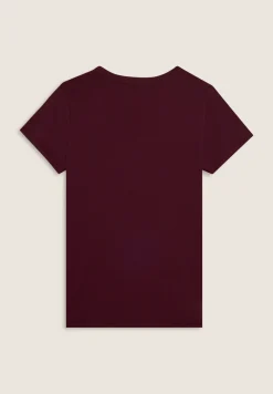 Freddy T-shirt da donna con strass e banda logata sulle spalle-Donna Pilates|Ginnastica