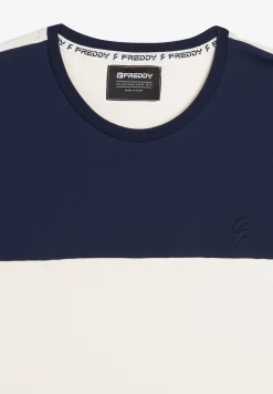 Freddy T-shirt da uomo a blocchi di colore-Uomo T-shirts E Polo