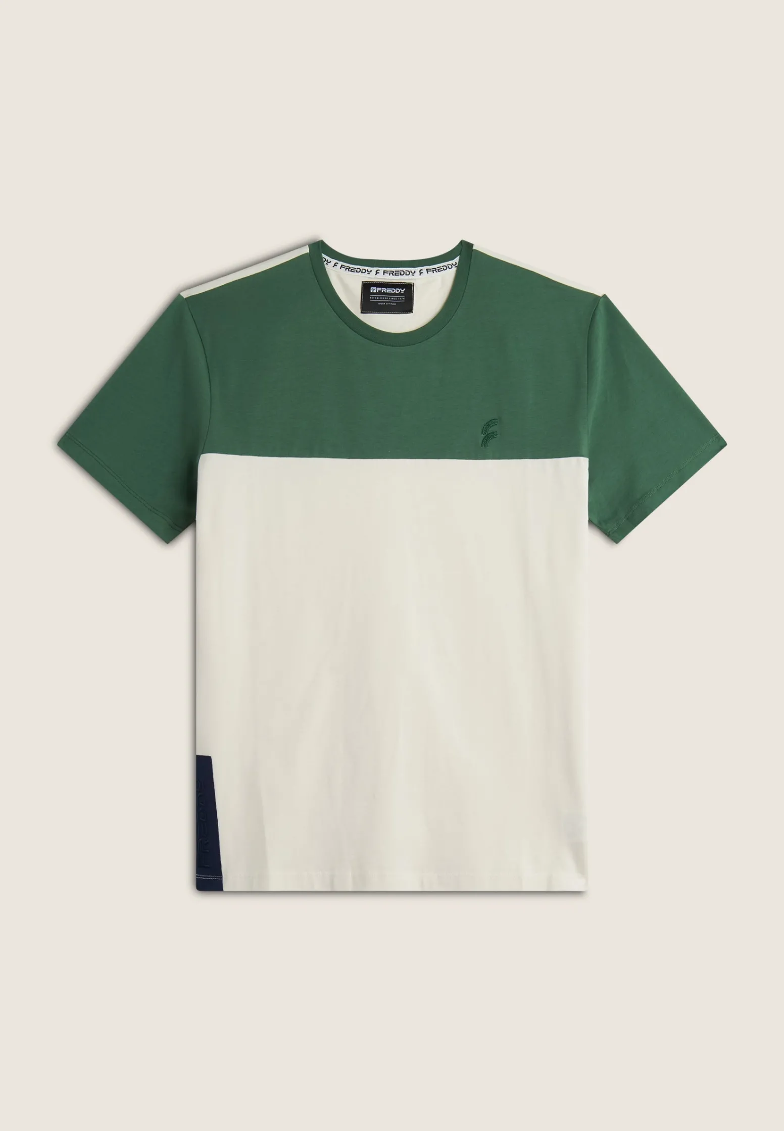 Freddy T-shirt da uomo a blocchi di colore-Uomo T-shirts E Polo
