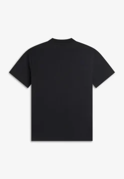 Freddy T-shirt da uomo in jersey con taschino e stampa in tono-Uomo T-shirts E Polo