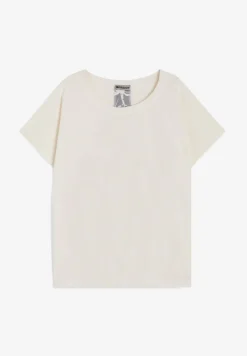Freddy T-shirt donna con inserto posteriore stampa tropical-Donna T-shirts