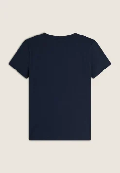 Freddy T-shirt donna in jersey con logo composto da borchie-Donna Ginnastica|T-shirts