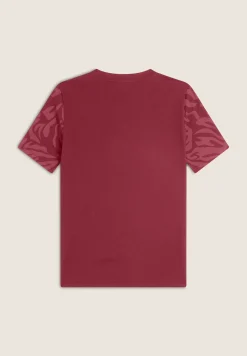 Freddy T-shirt donna regular fit con dettagli floreali-Donna Pilates|Ginnastica