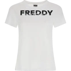 Freddy T-shirt MOV. a maniche corte in jersey modal-Donna Fitness|T-shirts