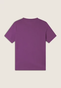 Freddy T-shirt girocollo con grafica dorata e perline-Donna Padel|Pilates