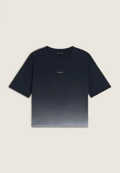 Freddy T-shirt girocollo corta in jersey dégradé-Donna T-shirts