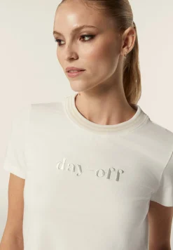 Freddy T-shirt girocollo donna slim fit in jersey elasticizzato-Donna T-shirts