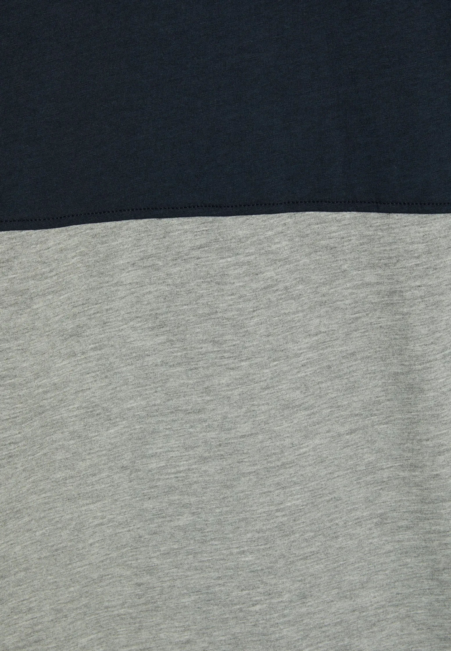 Freddy T-shirt in jersey bicolore con stampa college-Uomo T-shirts E Polo