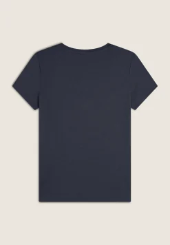 Freddy T-shirt in jersey con logo oro chiaro sul fronte-Donna Pilates|Ginnastica