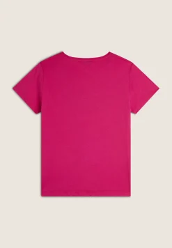 Freddy T-shirt in jersey leggero con grafica floreale-Donna Pilates|Ginnastica