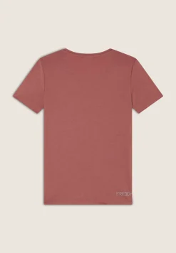 Freddy T-Shirt in jersey modal con Logo FY e Dettagli in Strass-Donna T-shirts