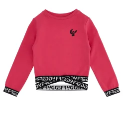 Freddy T-shirt manica lunga fondo con elastico jaquard logato- Felpe