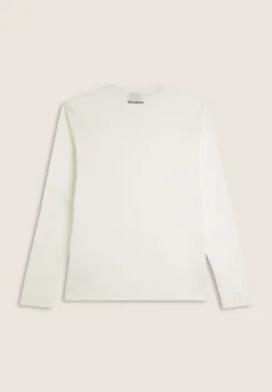 Freddy T-shirt Manica Lunga in Cotone con Logo-Uomo T-shirts E Polo