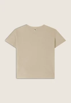 Freddy T-shirt maniche a kimono con stampa fantasia sui fianchi-Donna T-shirts