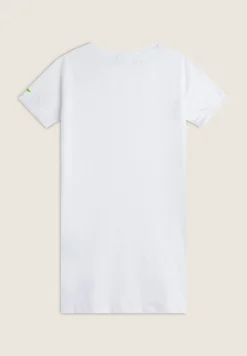 Freddy T-shirt Maxi Lunghezza da Bambina con Strass- T-shirts