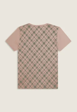 Freddy T-shirt raglan con inserto geometrico-Donna Ginnastica|T-shirts
