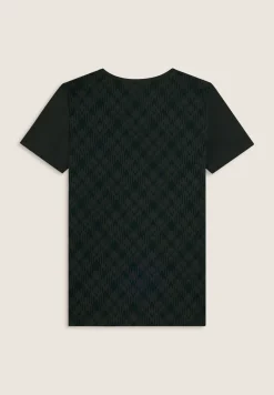 Freddy T-shirt raglan con inserto geometrico-Donna Ginnastica|T-shirts
