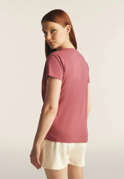 Freddy T-shirt Regular con Stampa Metallizzata-Donna T-shirts