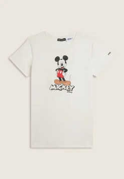 Freddy T-shirt regular fit con stampa Mickey Mouse-Donna T-shirts