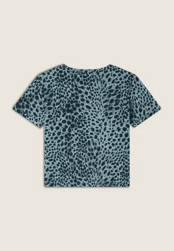 Freddy T-shirt regular fit in jersey animalier-Donna T-shirts