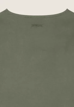 Freddy T-shirt regular in cotone con ricami Sangallo-Donna T-shirts