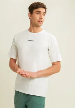 Freddy T-shirt slim con stampa lucida sul davanti-Uomo T-shirts E Polo