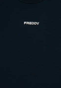 Freddy T-shirt slim con stampa lucida sul davanti-Uomo T-shirts E Polo
