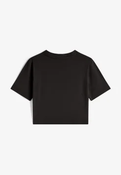 Freddy T-shirt slim fit corta in tessuto jersey tinto capo-Donna T-shirts