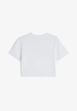 Freddy T-shirt slim fit corta in tessuto jersey tinto capo-Donna T-shirts
