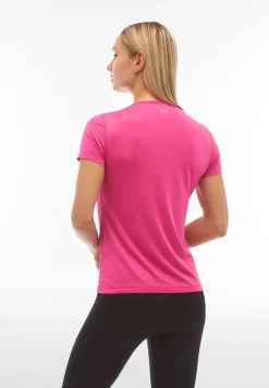Freddy T-shirt sportiva in tessuto tecnico traspirante-Donna Padel|Pilates