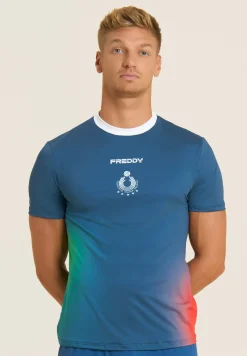 Freddy T-shirt uomo Beach Volley Nazionale Italia 2025/26-Donna T-shirts E Polo|Beach Volley