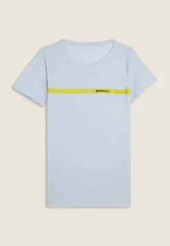 Freddy T-shirt Uomo con Banda a Contrasto e Logo-Uomo T-shirts E Polo