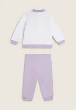 Freddy Tuta Baby in cotone elasticizzato con logo argento- Tute Sportive